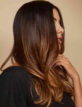Tortoise Shell Ombre For Dark Hair